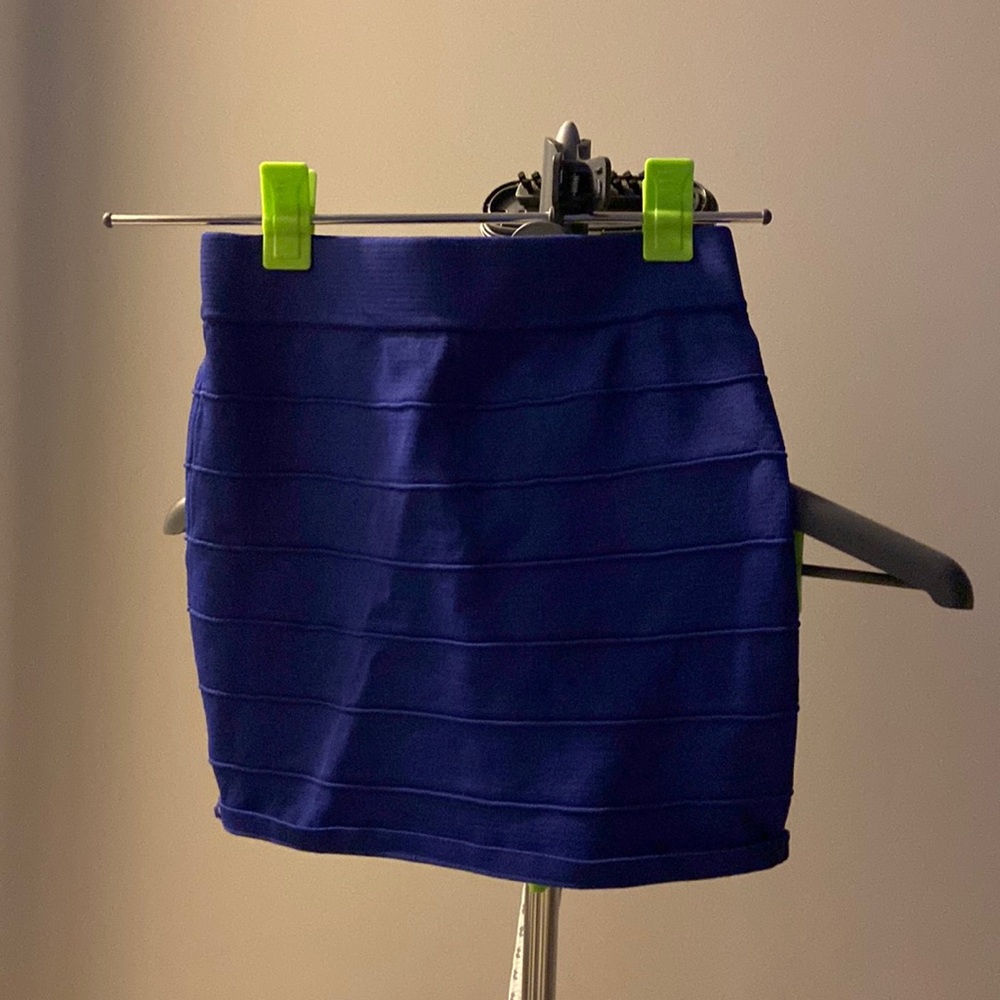 Royal blue pencil skirt